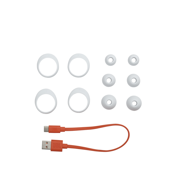JBL Live Free NC+ TWS - White - True wireless Noise Cancelling earbuds - Detailshot 8 image number null
